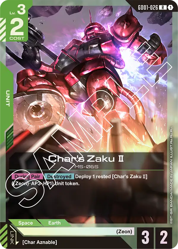Char's Zaku Ⅱ