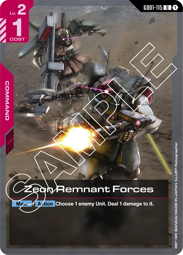 Zeon Remnant Forces