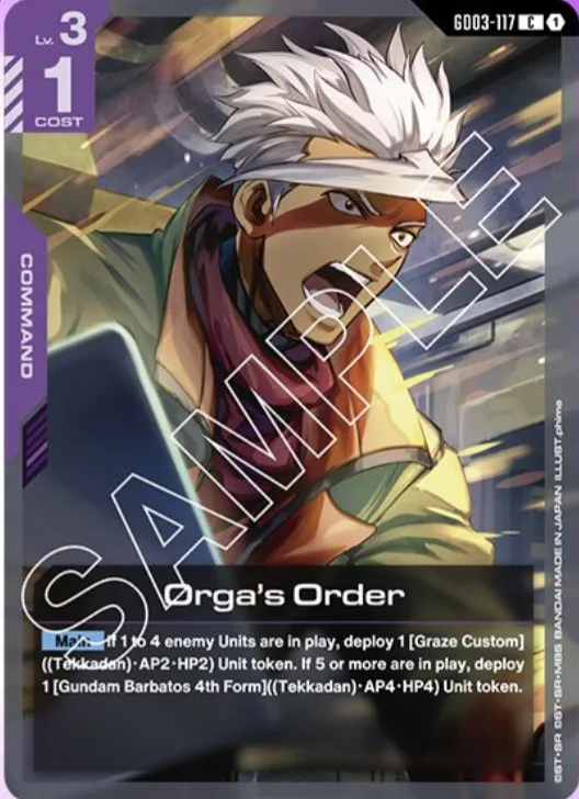 Orga's Order