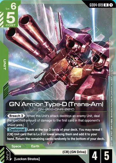 GN Armor Type-D (Trans-Am)