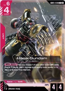 Haow Gundam