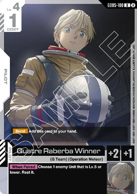 Quatre Raberba Winner